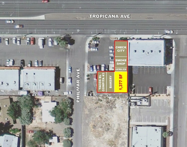 More Photos Of 4225 E Tropicana Ave, Las Vegas General Retail For Lease