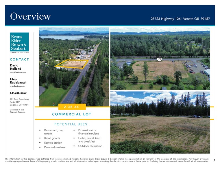 More Photos Of 25723 Highway 126, Veneta Land For Sale