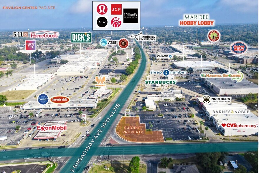 More Photos Of S Broadway Ave @ Shiloh Road, Tyler Land For Lease