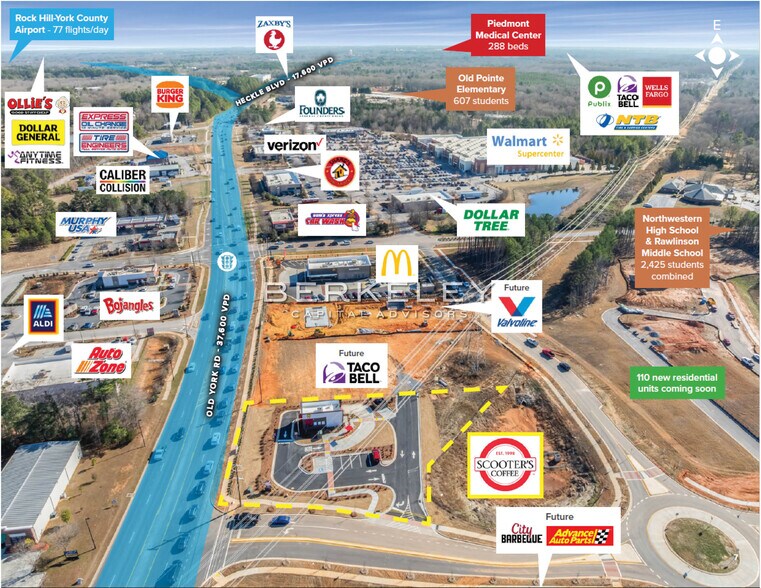 More Photos Of 4971 Old York Rd, Rock Hill Fast Food For Sale