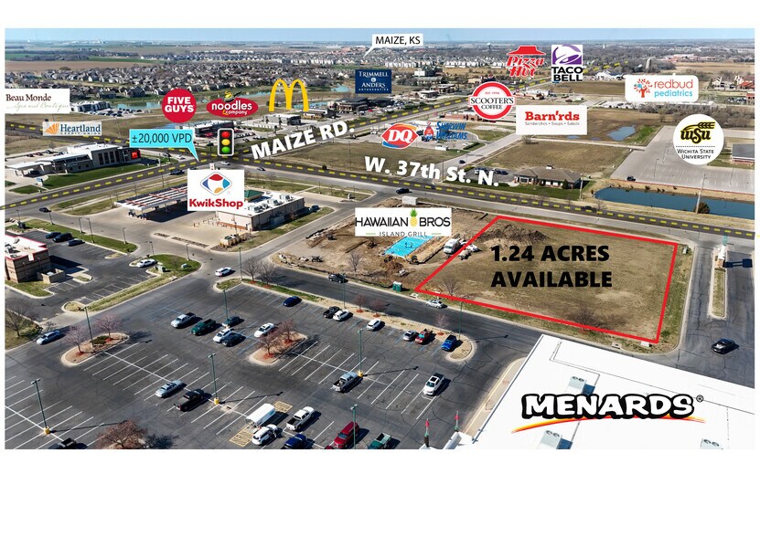 Primary Photo Of 37th & Maize Rd., Wichita Land For Sale