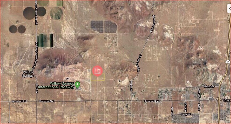 More Photos Of Willow Springs Raceway Adjacent, Rosamond Land For Sale