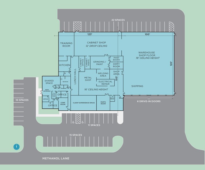 More Photos Of 4001 Methanol Ln, Indianapolis Warehouse For Lease