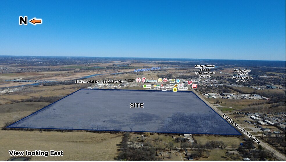 More Photos Of 151st and S Memorial dr, Bixby Land For Sale