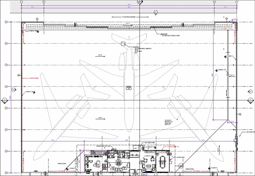 Primary Photo Of 90 Aviation Ln, Belgrade Airplane Hangar For Lease