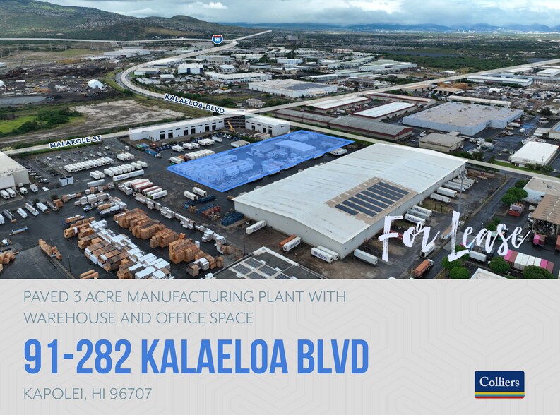 Primary Photo Of 91-282 Kalaeloa Blvd, Kapolei Warehouse For Lease