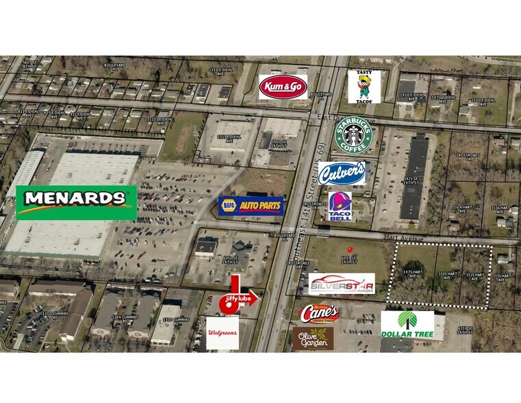 More Photos Of 1475 Hart Avenue, Des Moines Land For Sale