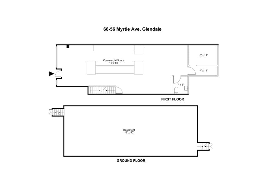 More Photos Of 6656 Myrtle Ave, Glendale Storefront Retail Residential For Lease