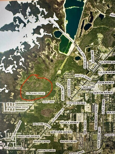 Primary Photo Of 7621 St Johns Dr, Hudson Land For Sale