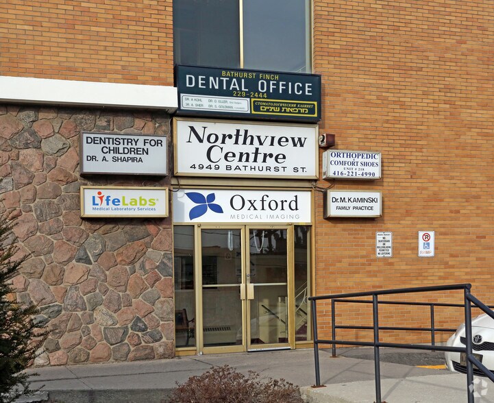More Photos Of 4949 Bathurst St, Toronto Storefront Retail Office For Lease