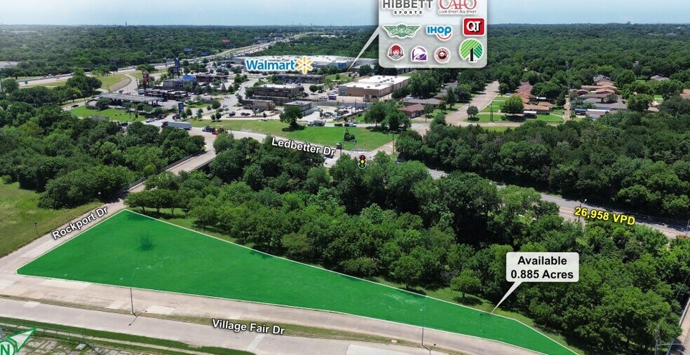 Primary Photo Of NWC SRL Thornton Fwy & W Ledbetter Dr, Dallas Land For Sale