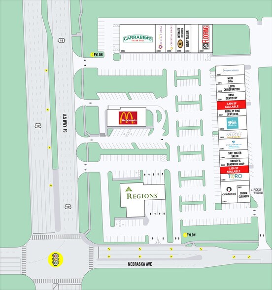 More Photos Of 33821-33983 US Highway 19 N, Palm Harbor Unknown For Lease