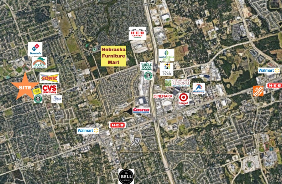 More Photos Of 2001 Bagdad Rd, Cedar Park Land For Sale