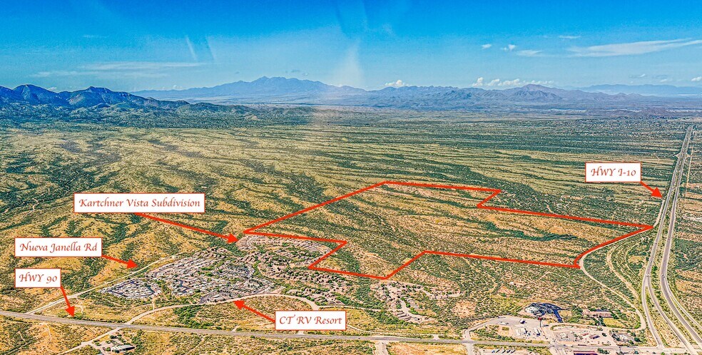 More Photos Of I-10 & Hwy 90 388-453 Acres Multiple Zonings hwy, Benson Land For Sale