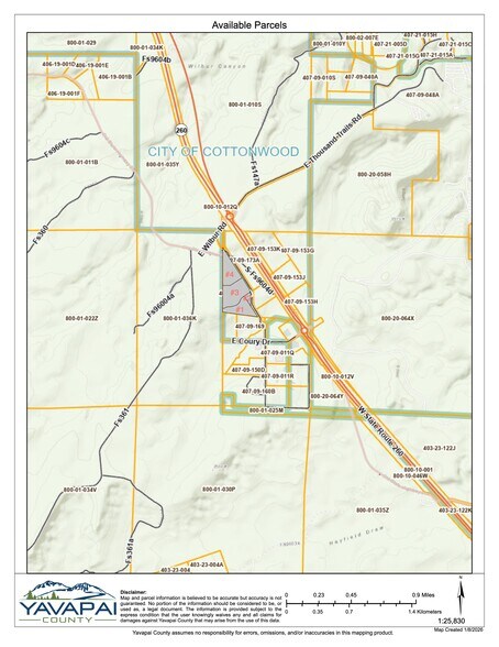More Photos Of Highway 260 Rd, Cottonwood Land For Sale