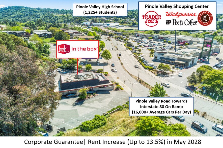 Primary Photo Of 2689 Pinole Valley Rd, Pinole Fast Food For Sale