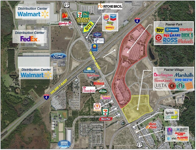 More Photos Of Highway 27, Davenport Land For Lease