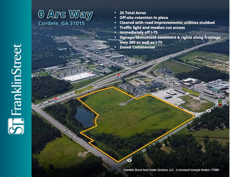 Primary Photo Of 0 Arc way, Cordele Land For Sale