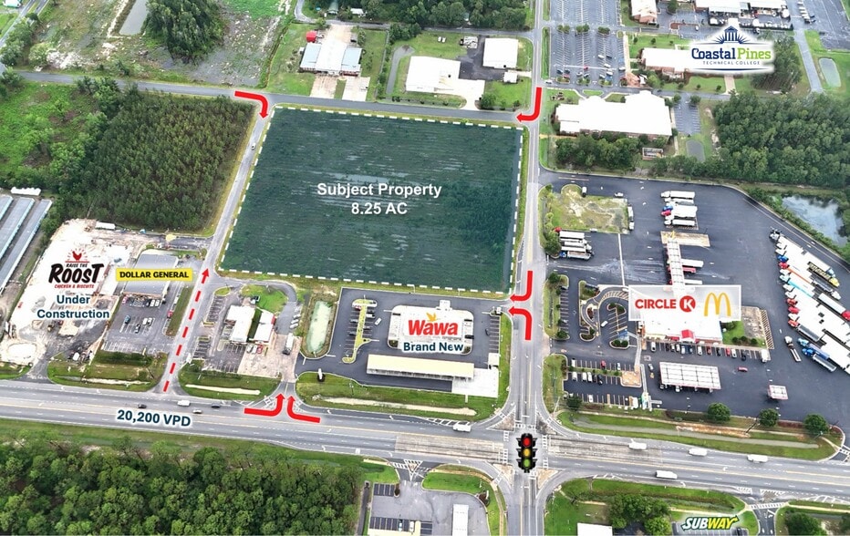 Primary Photo Of South Georgia Pky, Waycross Land For Lease