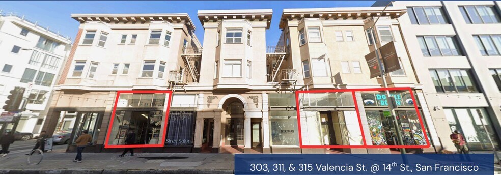 More Photos Of 301-315 Valencia St, San Francisco Storefront Retail Office For Lease