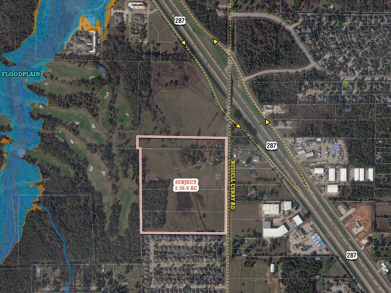 More Photos Of SWC US 287 & Russell Curry Road, Arlington Land For Sale