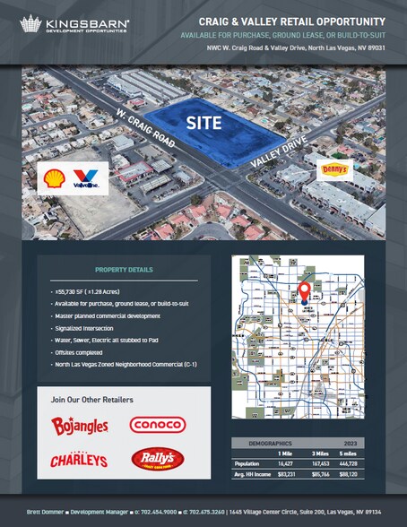 Primary Photo Of 4376 Craig rd, North Las Vegas Land For Sale