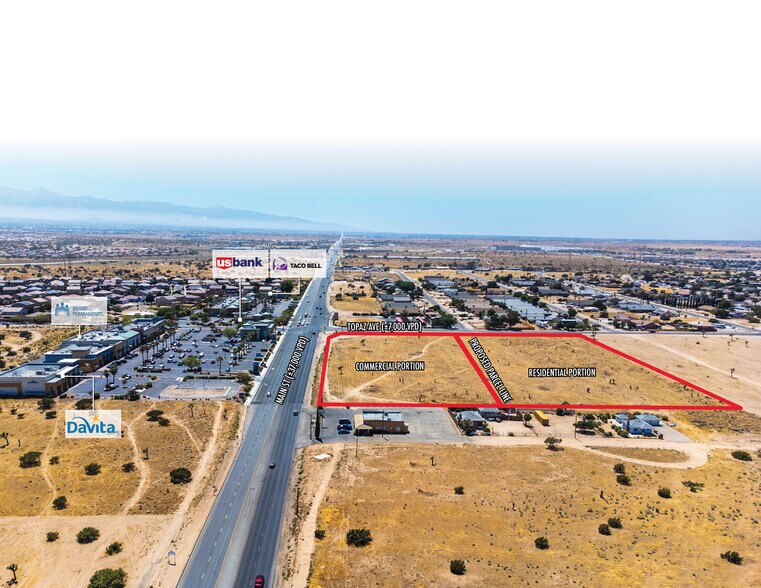 More Photos Of Main St & Topaz Ave., Hesperia Land For Sale