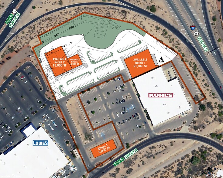 More Photos Of 2520 N Triviz Dr, Las Cruces Unknown For Lease