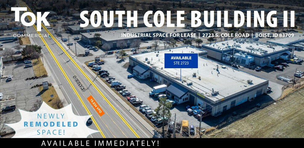 More Photos Of 2723 S Cole Rd, Boise Industrial For Lease