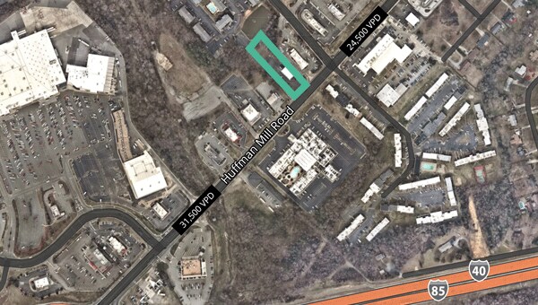 More Photos Of 537 Huffman Mill Rd, Burlington Land For Lease