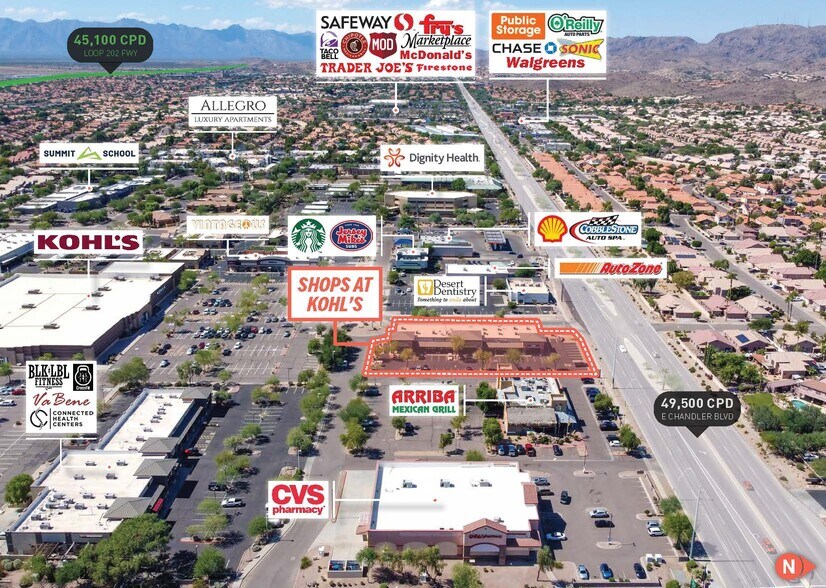 More Photos Of 4645 E Chandler Blvd, Phoenix General Retail For Lease