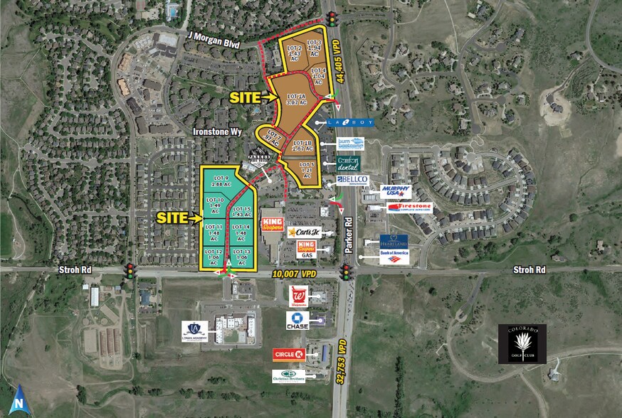 Primary Photo Of Stroh Ranch Rd @ Stroh Ranch Court, Parker Land For Lease