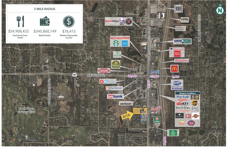 More Photos Of 10865-10911 N Port Washington Rd, Mequon Land For Lease