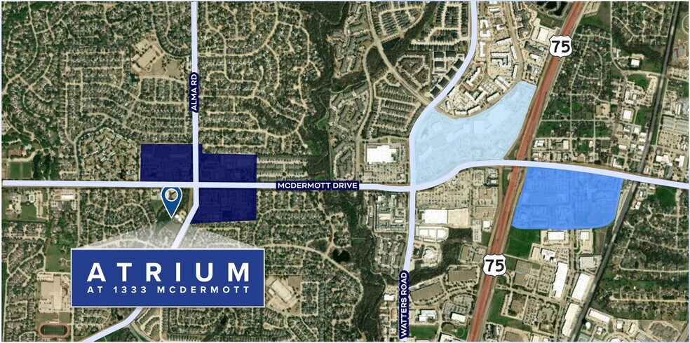 More Photos Of 1333 W McDermott Dr, Allen Office For Lease