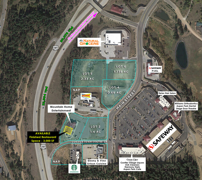 Primary Photo Of Highway 285 & Conifer Town Centre Drive, Conifer Land For Lease