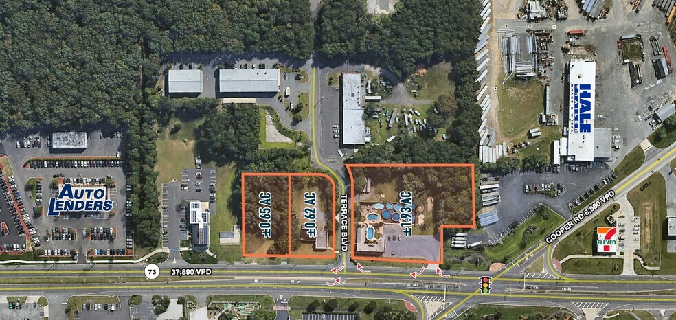 Primary Photo Of 88-94 Route 73, Voorhees Land For Lease