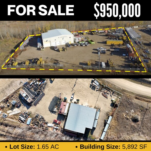 More Photos Of 4418 51 Av, Redwater Warehouse For Sale
