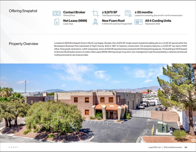 More Photos Of 2925 Brookspark Dr, North Las Vegas Warehouse For Sale
