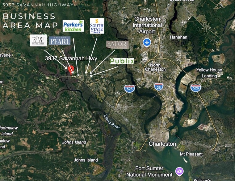 More Photos Of 3937 Savannah Hwy, Johns Island General Retail For Sale