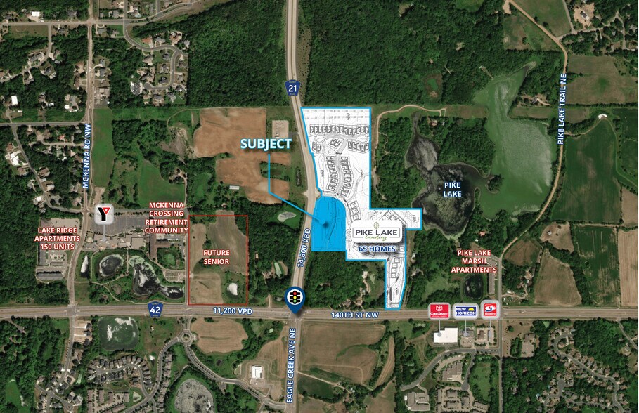 Primary Photo Of 4230-4250 140th St NE, Prior Lake Land For Sale