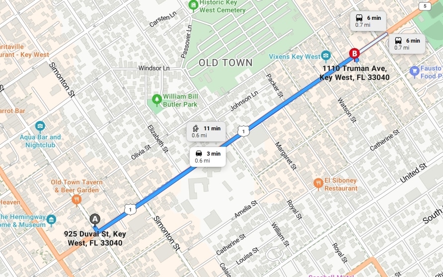 More Photos Of 1110 Truman Ave, Key West General Retail For Lease