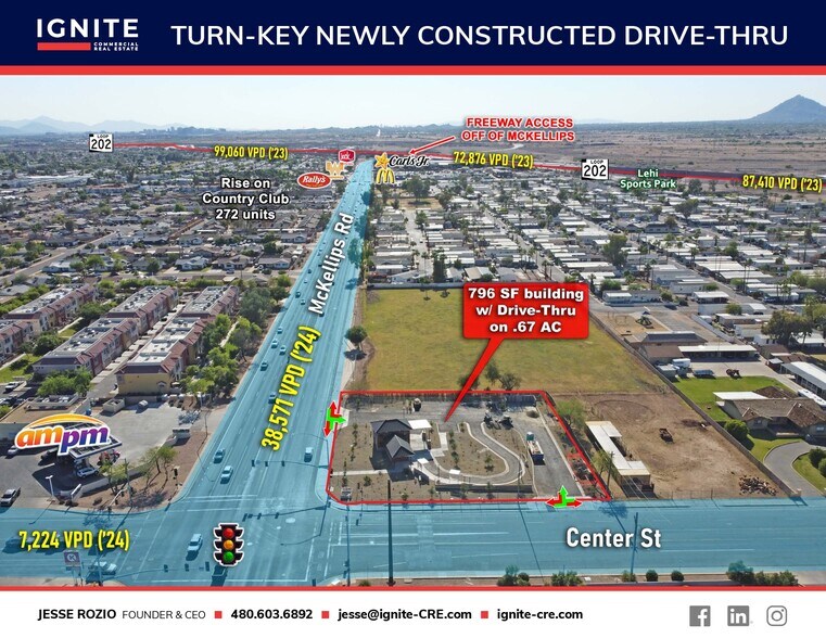 More Photos Of 16 W McKellips Rd, Mesa Restaurant For Lease