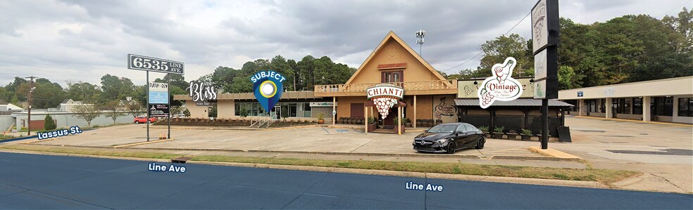 More Photos Of 6535 Line Ave, Shreveport Restaurant For Lease