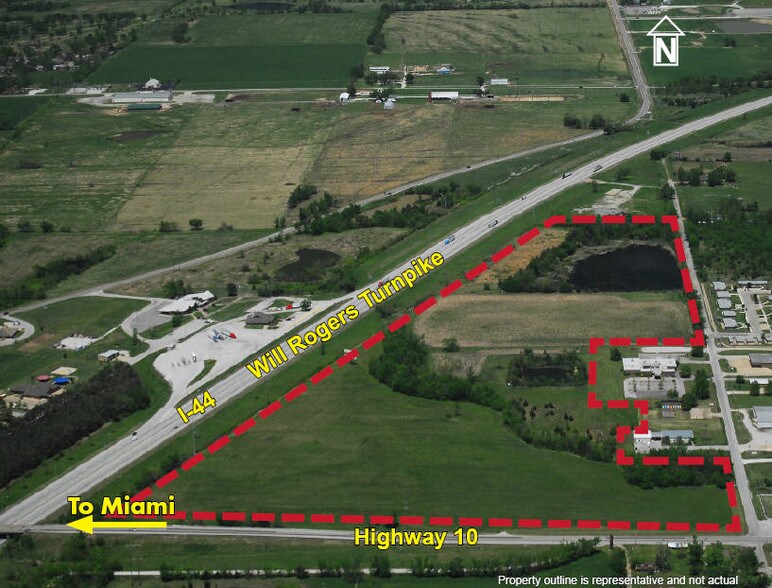 Primary Photo Of I-44 Hwy @ Hwy 10, Miami Land For Sale