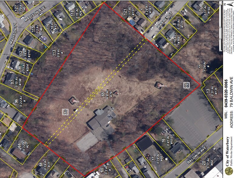 Primary Photo Of 79 Baldwin Ave, Waterbury Land For Sale