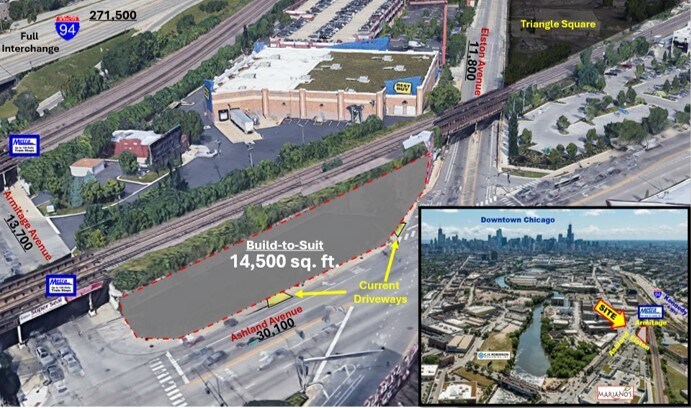 More Photos Of 2020 N Ashland Ave, Chicago Land For Lease