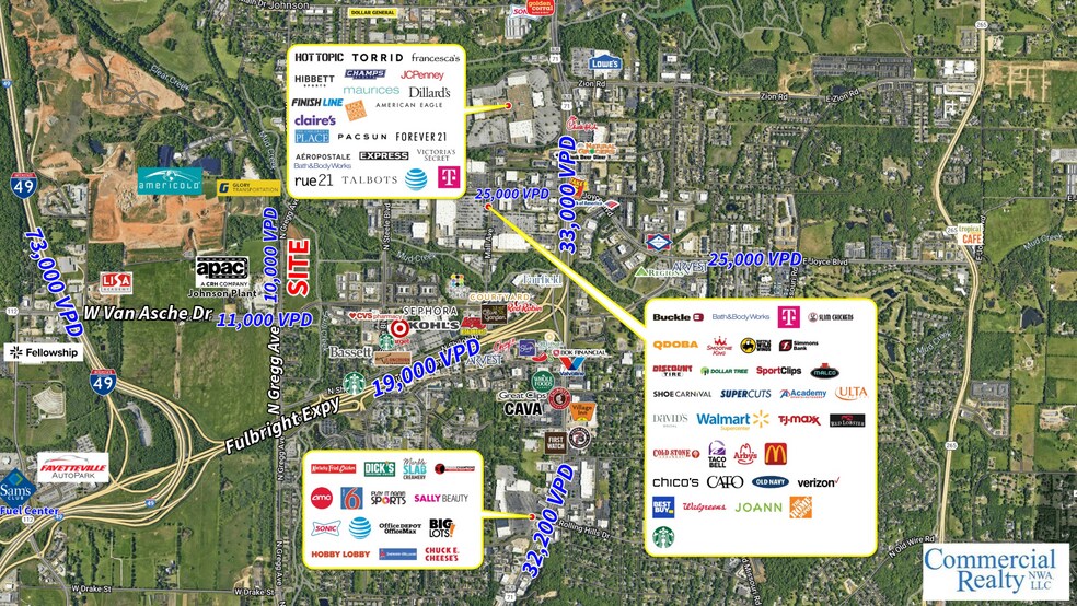 More Photos Of N Gregg Ave @ W Van Asche Dr, Fayetteville Land For Sale