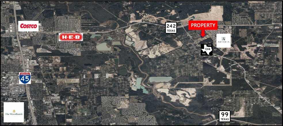 More Photos Of 17234 FM 1314, Conroe Land For Sale