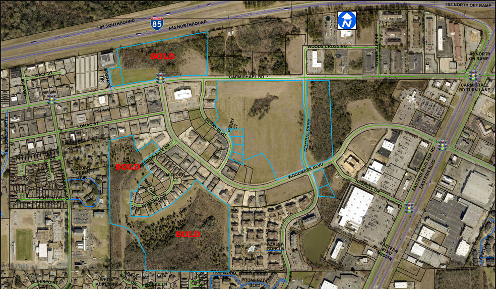 Primary Photo Of Carmichael Rd/ Woodmere Blvd/ Central Parkway, Montgomery Land For Sale