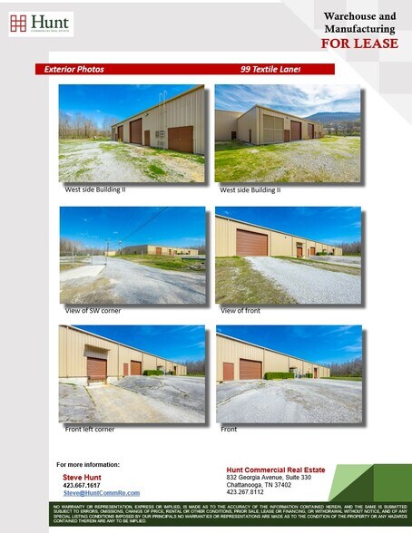 More Photos Of 99 Textile Ln, Chattanooga Warehouse For Lease